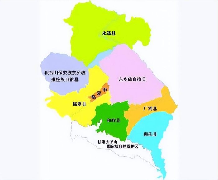 临夏回族自治州（甘N）行政规划细则-1