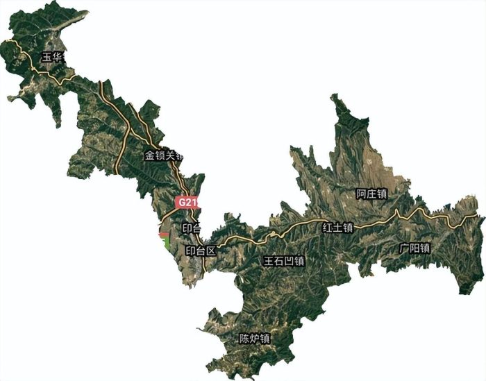 铜川市（陕B）行政规划细则-1