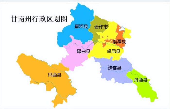甘南藏族自治州（甘P）行政规划细则-1