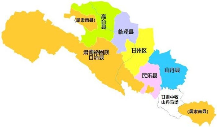 张掖市（甘G）行政规划细则-1