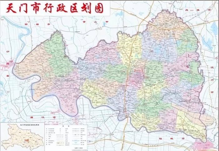 天门市行政规划细则（鄂R）-1