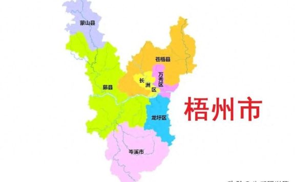广西梧州市7县(市、区)概况