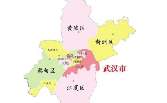 湖北省武汉市13区概况